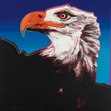Bald Eagle, from Endangered Species by Andy Warhol, 1983, Screenprint in colors, on Lenox museum board, the full sheet, sold Apr 2018