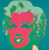 Marilyn by Andy Warhol, 1967, Screenprint in colors, on wove paper, the full sheet, sold Apr 2018