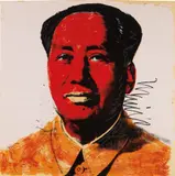 Mao by Andy Warhol, 1972, Farbserigraphie auf Papier, sold Apr 2018