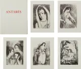 Marie Laurencin, Antarès, 1944, The complete set of five etchings, on Rives BFK paper, with full margins, the sheets loose and folded (as issued), title page and justification, text by Marcel Arland, all contained in the original hard-cover folio and paper-covered slip case