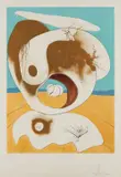 Planetary and Scatological Vision, from Conquest of the Cosmos by Salvador Dalí, 1974, Etching and drypoint on lithograph with embossing in colors, on Arches paper, with full margins, sold Apr 2018