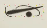 Joan Miró, Fusée (Rocket): one plate, 1959, Aquatint in colors, on Rives BFK paper, with full margins