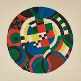 1937 by Sonia Delaunay, 1970, Lithograph in colors, on Arches paper, with full margins, sold Apr 2018