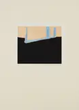 Robert Motherwell, Untitled, 1975, Etching and aquatint in colors, on Arches Cover paper, with full margins