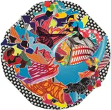 Fattipuff by Frank Stella, 1996, Lithograph, screenprint, etching, aquatint and relief in colors, on TGL handmade paper, the full sheet, sold Apr 2018