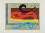 Eskimo Curlew, from Exotic Bird Series by Frank Stella, 1977, Lithograph and screenprint in colors, on Arches 88 mould-made paper, with full margins, sold Apr 2018