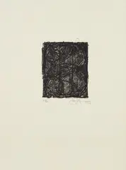 0 Through 9 by Jasper Johns, 1976, Lithograph, on Japanese Torinoko paper, with full margins, sold Apr 2018