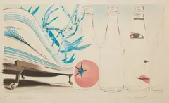 Terrarium by James Rosenquist, 1978, Lithograph in colors, on Arches Cover paper, with full margins, sold Apr 2018