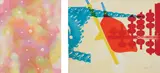 James Rosenquist, Circles of Confusion, from 11 Pop Artists, Volume 1; and Whipped Butter for Eugene Ruchin, from 11 Pop Artists, Volume II, 1965, Two screenprints in colors, on Italia handmade and Beckett paper, the full sheets