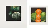 Donald Sultan, Squash from, Fruits and Flowers; and Apples and Oranges