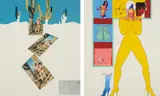 Allen Jones, Miss America, from 11 Pop Artists, Volume I; and For the Lips (Pour Les Levres), from 11 Pop Artists, Volume II