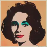 Andy Warhol, Liz, 1964, Offset lithograph in colors, on wove paper, with full margins,