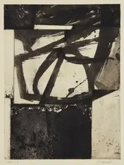 Untitled by Brice Marden, 1961, Etching and aquatint, on Rives BFK paper, with full margins, sold Apr 2018