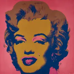 Marilyn by Andy Warhol, 1967, Farbserigraphie auf leichtem Karton, sold Apr 2018