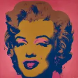 Marilyn by Andy Warhol, 1967, Farbserigraphie auf leichtem Karton, sold Apr 2018
