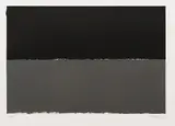 Brice Marden, Gulf, from the New York Ten, 1969, Lithograph in black and grey, on Rives paper, with margins,