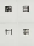 Brice Marden, Tiles, 1979, The complete set of four etchings and aquatint, on Somerset satin paper, with full margins