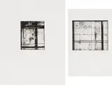 Brice Marden, The Skowhegan Print; and Untitled, 1979, Two etchings and aquatint, on Rives BFK paper, with full margins