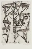 Brice Marden, Tu Fu, 1987, Etching with aquatint, on Rives BFK paper, with full margins, bound (as issued), with 36 poems by Tu Fu, translated by Kenneth Rexroth, all contained in the original blue paper-covered slip case