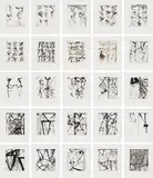 Brice Marden, Etchings to Rexroth