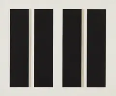 John McLaughlin, Untitled, 1963, Lithograph in colors, on Rives BFK paper, with full margins