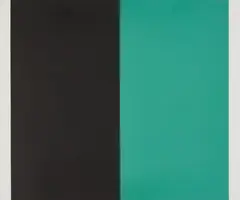John McLaughlin, Untitled, 1963, Lithograph in colors, on Rives BFK paper, the full sheet