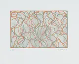 Brice Marden, Distant Muses, 2000, Screenprint in colours, on Somerset Velvet paper, with full margins