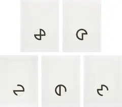 Cardinations: five plates by Jo Baer, 1974, Five screenprints in colors, on wove paper, with full margins, sold Apr 2018