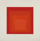 I-S a by Josef Albers, 1968, Screenprint in colors, on German Etching paper, with full margins, sold Apr 2018