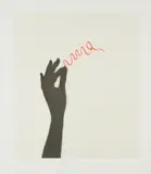 Markus Raetz, Flourish, 2001, Photogravure in colors, on Gampi paper, with full margins