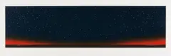 Two Similar Cities by Ed Ruscha, 1980, Screenprint in colors, on Stonehenge paper, with full margins, sold Apr 2018