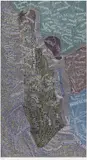 Paula Scher, Manhattan at Night, 2008, Screenprint in colors, on Deluxe Lana Quarelle paper, with full margins