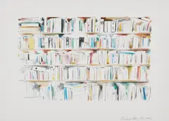 Collected Works by Richard Hamilton, 1977, Offset lithograph in colors, on Schoellershammer Karton paper, with full margins, sold Apr 2018