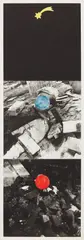 Falling Star by John Baldessari, 1989-90, Aquatint and photogravure in colors, on Somerset Satin paper, with full margins, sold Apr 2018