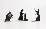 Kara Walker, The Bush; Skinny; and De-boning