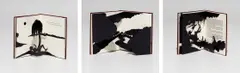 Freedom: a Fable by Kara Walker, 1997, Laser-cut paper pop-up book, bound in brown leather (as issued), contained in the original cardboard packing box, sold Apr 2018