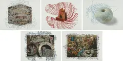 Five Prints by Tony Cragg, 1983-95, The complete set of five lithographs with screenprint in colors, on wove paper, with full margins, together with the pri, sold Apr 2018