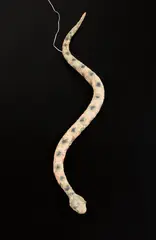 “Snake" lamp by Frank Gehry, 1989, Painted papier-mâché, sold Apr 2018