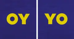 OY / YO by Deborah Kass, 2011, Two screenprints in colors, on 4-ply Museum Board, the full sheets, sold Apr 2018