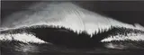 Robert Longo, Wave, 2003, Lithograph and screenprint, on wove paper, with full margins