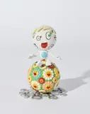 Takashi Murakami, Oval (Peter Norton Christmas Project), 2000, Polychrome plastic multiple containing a mini CD