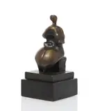 Henry Moore, Maquette for Seated Woman, 1957/1978, Bronze with brown patina
