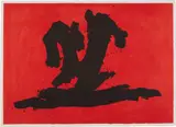 Wave by Robert Motherwell, 1989, Lithograph in colors, on Somerset mould-made paper, with full margins, sold Oct 2018