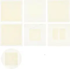 Seven Aquatints portfolio by Robert Ryman, 1972, The complete set of seven aquatints in white, on Rives BFK paper, with full margins, sold Oct 2018