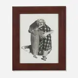Cindy Sherman, Untitled (Mother Embracing Children), 1976-89, gelatin silver print in artist's frame