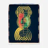 Ellen Carey, Untitled, 1987, unique large-format Polaroid Polacolor print