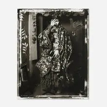 Sarah Moon, Masako, 1989, gelatin silver print from Polaroid Positive/Negative film Type 665