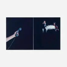 Eileen Cowin, Untitled (diptych), 1987, large-format Polaroid Polacolor print mounted to foamcore