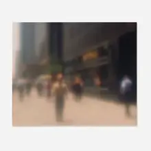 Bill Jacobson, New Year's Day #4033, 2001, C-print mounted to mat board laid to Sintra