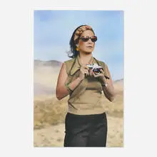 Tracey Moffatt, Self-Portrait #1, 1999, photograph with hand-coloring